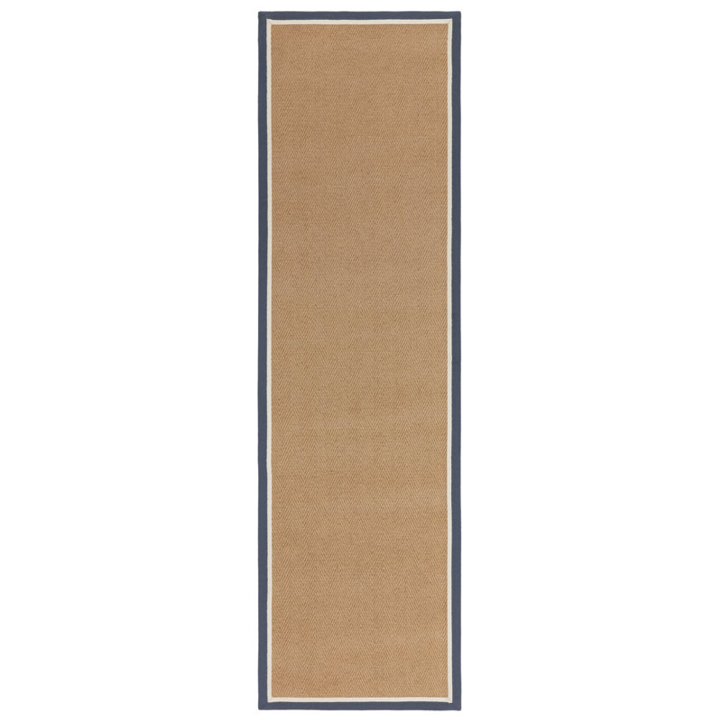 Stair Runner Sadina Herringbone, Slate Cream, Stair Runner 67 x 800 cm