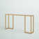 Oscar Glass Top Console Table