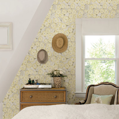 Rouleau de papier peint L 33 pi x l 20,5 po Peyton
