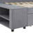 Twin size L-Shaped Upholstered Platform Bed with Storage and Drawers-110990650