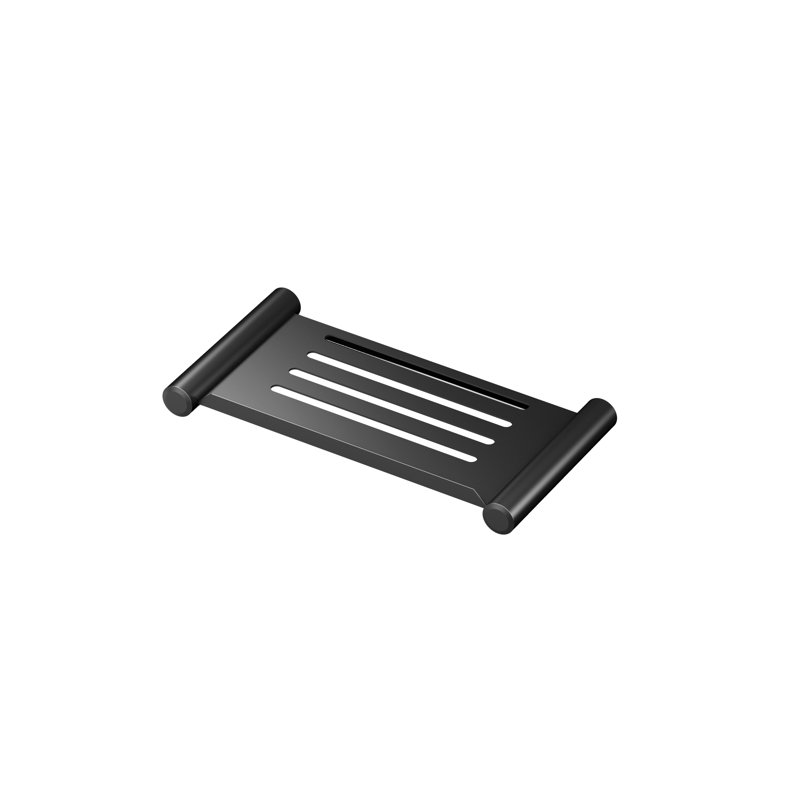 Tablette de douche murale élégante en acier inoxydable, H 0,88 po x l 10 po x p 5,2 po, Chrome