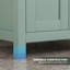 Meuble-lavabo simple 24 po avec plateau en céramique Manrique, robinet, peinture à la main écologique Manrique-2039549593