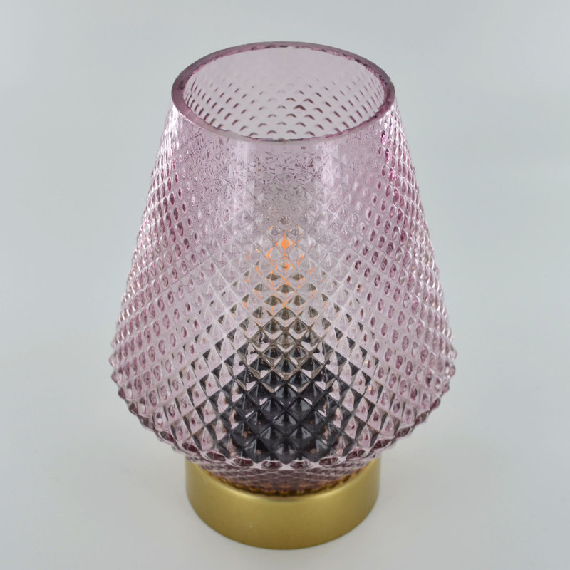 Braunstone Novelty Lantern Moroccan Style Lamp, Pink