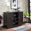 Armoire de rangement, armoire à vin, armoire d'appoint en bois, buffet pour la cuisine