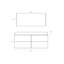 Erica 1210mm Double Bathroom Vanity with Integrated Ceramic Basin-38961160