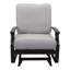 Chaise de patio avec coussins Katlyn