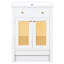 Meuble-lavabo simple avec plateau en résine 18,09 po Balcinde