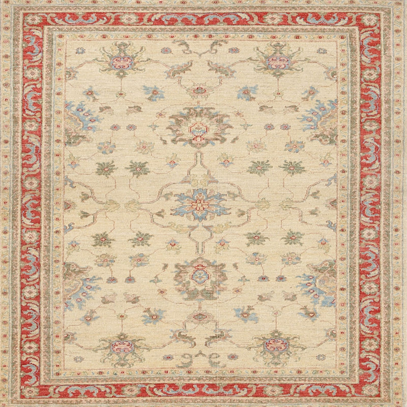 Cath Oriental Indoor Rug, Square 8'