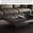 Simple square marble coffee table set-1854803556