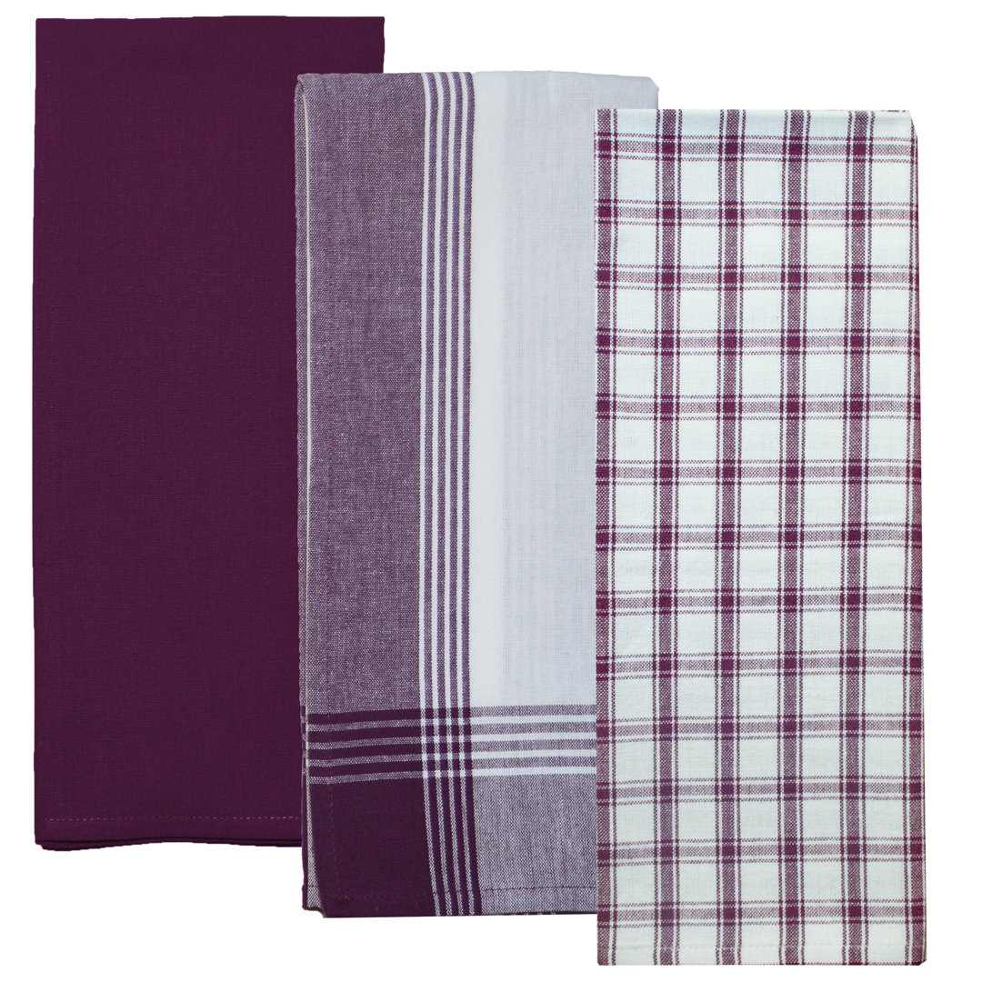 Cotton Tea Towel Kitchen Towel (Set of 4) Rosalind Wheeler