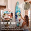 Décoration murale de planche de surf Kersh Dogtown Venice Santa Monica - 60 po x 15 po