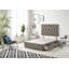 Faydra Tweed Fabric Solid Top Divan Bed Frame No Headboard-366381980-366381983-366142276