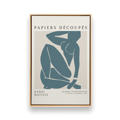 Matisse's Nude III en bleu minuit