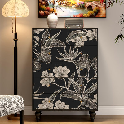 New Chinese-style five-drawer sideboard