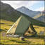 Tente de tipi toutes saisons imperméable avec prise de poêle