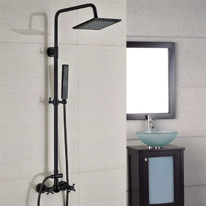 Ebikon Pressure Balanced Shower System Modern Luxury with Rough In Valve