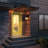 Nilles 5.5 inch Outdoor Wall Sconce in Black