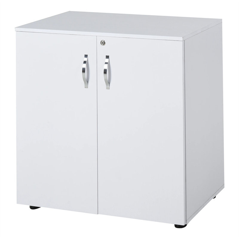 Maybrook 80cm Wide Mobile File Cabinet, White
