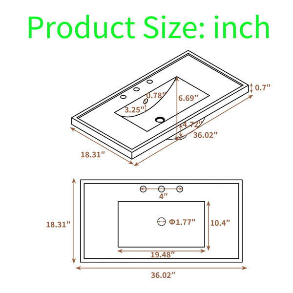 Dimensions du produit