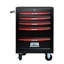Coffre à outils roulant en métal avec 6 tiroirs, armoire à outils à 6 tiroirs, armoire d'appoint