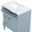 Meuble-lavabo autoportant avec lavabo et tablette réglable-710863795