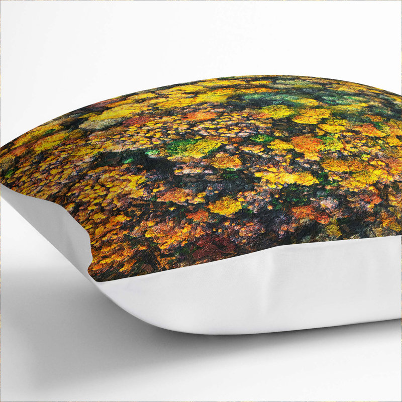 Floral Square Cushion, White, 40cm H x 40cm W x 15cm D