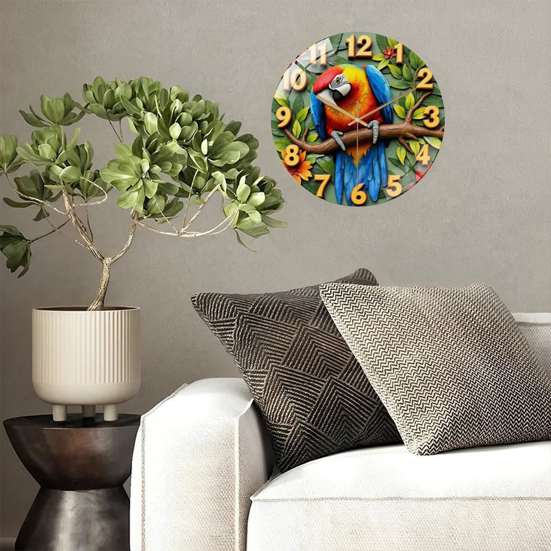 Horloge murale 12 po