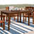 Ponce Rectangular Acacia Outdoor Dining Table