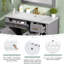 Meuble-lavabo moderne 36 "avec lavabo en céramique