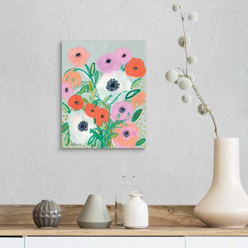«Say Goodbye to the Old and Welcome the New» par Kait Roberts, reproduction d'art sur toile, Toile tendue