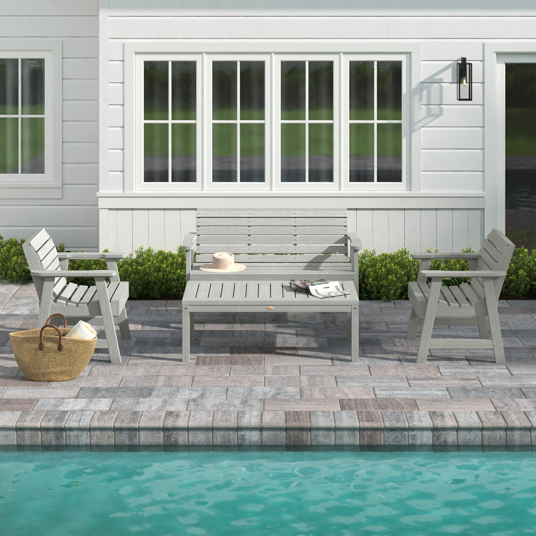 Anette 4 - Person Patio Conversation Sets Sol 72 Outdoor™ 