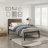 Paloma Metal Platform Bed Frame with Wooden Headboard, No Box Spring Needed-1184925584-1088811206