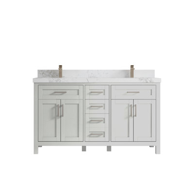 Ensemble de meuble-lavabo double 60 po Cambridge