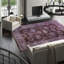 Wool Oriental Area Rug in Purple