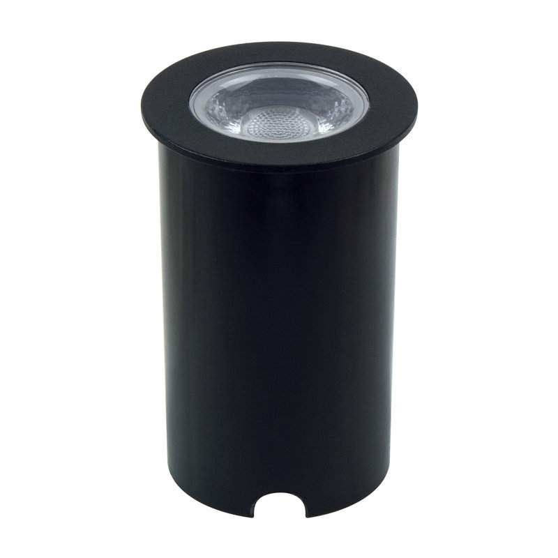 Black and White Inground LED Landscape Light