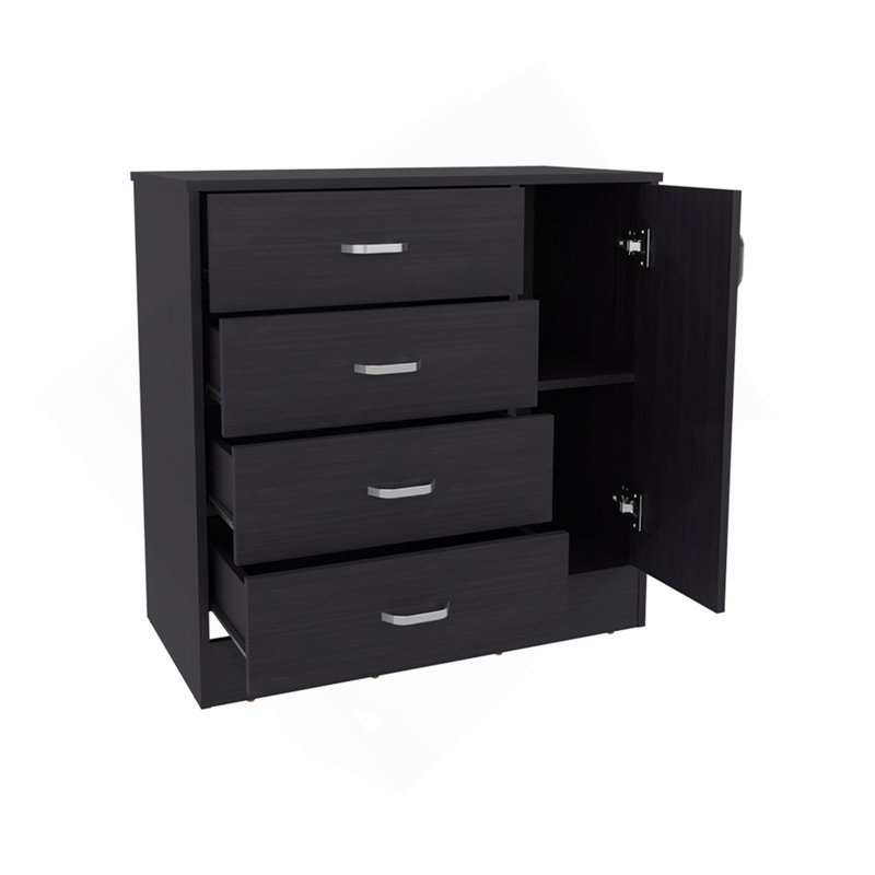 Tiroir Wilmore, salon, noir
