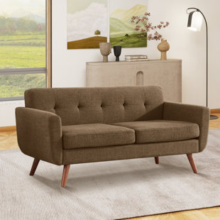Jadier 66" Upholstered Loveseat Square Sofa