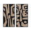 Set Of 2 50 Tribeca Handpainted Art