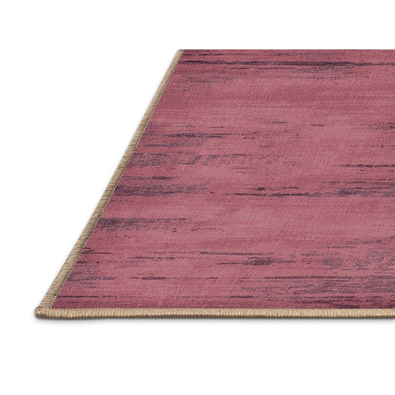 Tapis abstrait lavable à la machine, Rectangle 2 pi x 3 pi
