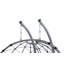 Lyon Anthracite Outdoor Double Hanging Chair-538950577-538950583