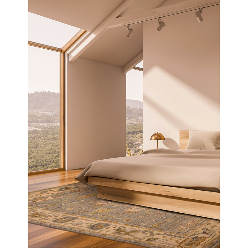 Jules Serapi Grey Rug 7'7" x 9'10"