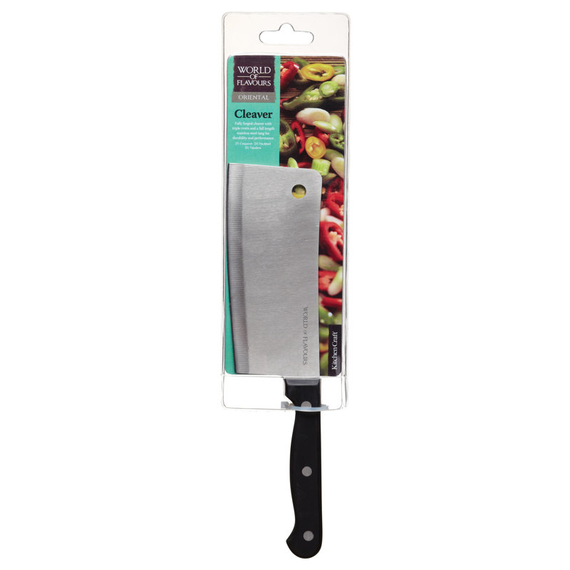 World of Flavours 13cm Cleaver Knife