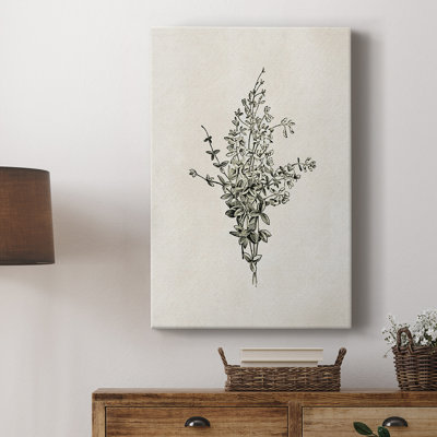 Motif floral rétro vintage CCXII - Cavas