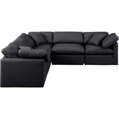 Itala Upholstered L-Shaped Sectional Reversible