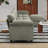 Efaz 5-Piece Corduroy Upholstered Modular Sectional With Ottoman, Pillowtop Arm-106923437