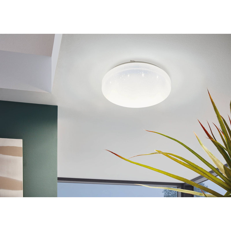 Crenata LED Flush Mount, 7cm H x 28cm W x 28cm D