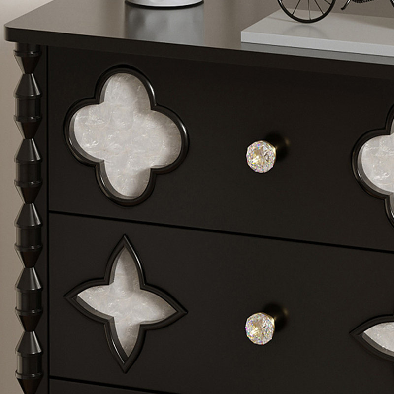 Armoire de rangement minimaliste de style français