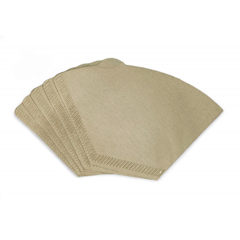 5 Size 100 Brown Coffee Filter Paper Cones