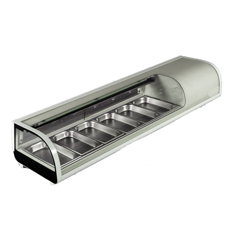 NSF 2,5 cu. Vitrine réfrigérée pi