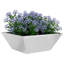 Garden Planter Decor Metal Trapezoidal Outdoor Modern Terrace Holder-1741795821